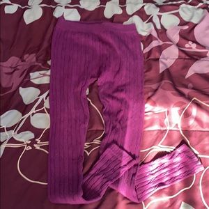 Poof! Sweater leggings